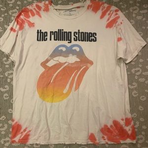 Rolling Stones tie dye Tee